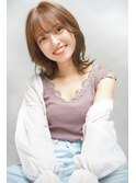 大人可愛い鎖骨下ミディ【銀座/有楽町】30代40代50代