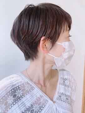 モリオフロムロンドン 原宿本店(morio from London) 【morio 原宿】耳かけベリーショート くびれショート