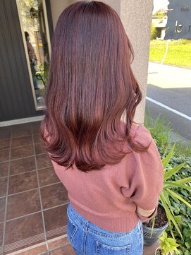 ルフュージュ(hair atelier le refuge) Cherry Pink / miyu