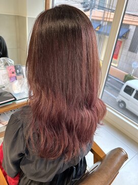 バブ バイネオリーブ(Bab by neolive) ハイライトグラデーション☆ピンクブラウン