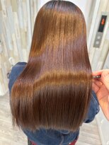 ナンバー アンフィール 渋谷(N° anfeel)&nbsp;【多田】@tomoki___tada ぱつっと艶髪ストレート清楚系ブラウン