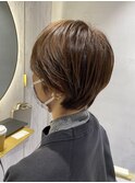 大人可愛いショートヘア