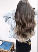 20代30代大人ハイトーンバレイヤージュ