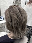 グレージュ　バレイヤージュ