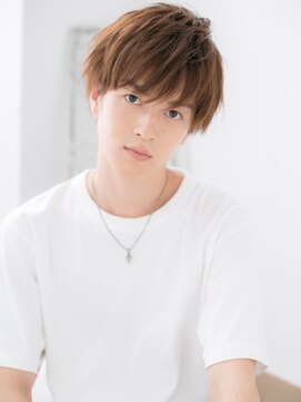 アルバハナレ 横浜(αlba HANARE) 関内/髪質改善/ウザバング!ニュアンスカラー×マッシュパーマg