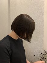 テテ ニコ(tete nico)&nbsp;グレージュカラー　× ボブ