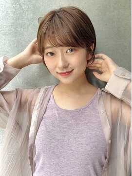 ロンド 銀座(Lond) ☆【春日美月】顔型を計算した「丸み」ショートで小顔効果絶大！