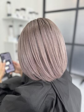 ラムシェール(LamChele) 【lamchele】ラベンダーグレー×ブリーチカラー