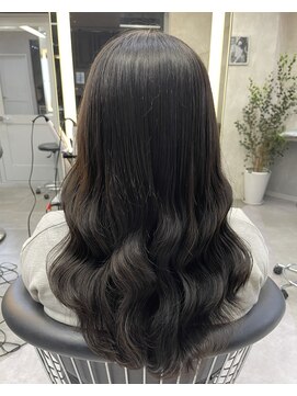 ロンドアヴァントゥス 池袋(Lond aventus) 韓国レイヤー/韓国風/ボブ/髪質改善/黒髪/ブリーチなし〔池袋〕