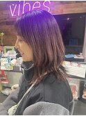 ウルフカット　レイヤーカット