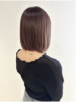 リズム(Lism)&nbsp;抜け感あるチェリーレッドボブ