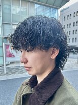 オーガニック アトリエ 大宮(organic+atelier) 20代30代メンズ波巻きツイストスパイラルパーママッシュウルフ