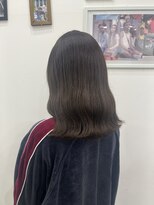 リフトバイマグ 松本駅前店(lift by mag)&nbsp;透明感カラー/ブリーチなし/グレージュ/グレーアッシュ/ウェーブ