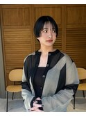 ショートボブ/丸みショート /ハンサムショート/マッシュショート