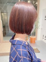 セイドット フクオカ(Say.FUKUOKA)&nbsp;【Say.福岡】ぱつっとボブ×切りっぱなしボブ×ベビーピンク