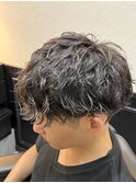 ツイストスパイラルパーマ メンズ マッシュ ツイスパ ツイスト