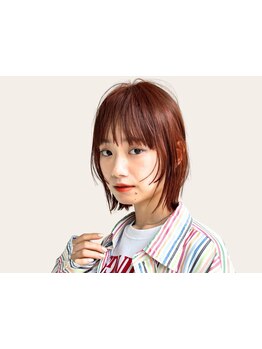 ブリーチなしカラーで透明感とツヤ感！憧れの韓国ヘアの完成[池袋/池袋駅/ブリーチなし/韓国/顔周り/池袋］