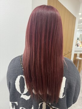 シロ(shiro.) しっかり発色チェリーレッドカラー