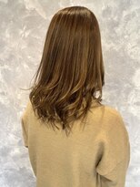 ザラフター ザブリーチ 新下関(the laughter/The bleach)&nbsp;大人レイヤー×ミルクティーブラウン