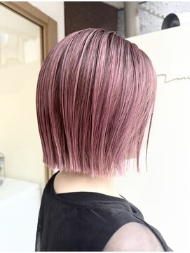 ウニ(uni) 切りっぱなしボブ