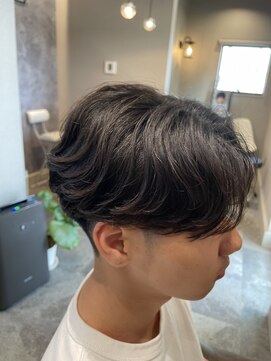 これこれ！これやりたかったんだよ！ニュアンスパーマ