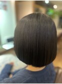 内巻きボブ