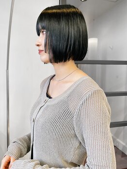 ヴヴ(Bub)の写真/カット+ケアカラー¥7980＊簡単にセットができる“抜け感”のあるショート/ボブスタイルが人気の天神美容院