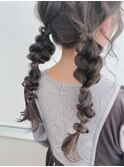 ＊編みおろしツイン