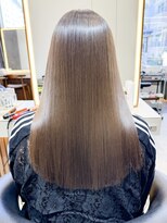 ロンド ロワール 門前仲町(Lond Loire)&nbsp;ボブショートボブ縮毛矯正ベージュグレージュ門前仲町