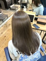 コミレ(COMILE)&nbsp;オリーブカラー/縮毛矯正/髪質改善