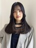 【白髪染めのメンテナンスにも◎】リタッチカラー＋１ステップ超音波tr