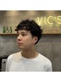 ヴィックス クリスタル(VIC’S crystal)&nbsp;カットとパーマでアクセントをつけて、いつもと違う雰囲気に！