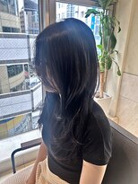 ヘアリゾート粋 ティガ 池袋店(tiga)&nbsp;ロングレイヤー/髪質改善/透明感カラー/トリートメント