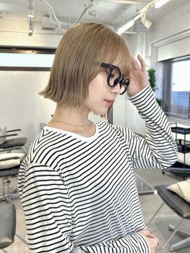 フォト イケブクロ(foto IKEBUKURO) 大人可愛いくびれボブ/切りっぱなしボブ/髪質改善/池袋