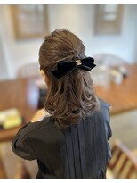 ユウヘアー 石川橋店(U Hair)&nbsp;ハーフアップアレンジ