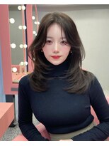 ボタン シブヤ(VOTAN SHIBUYA)&nbsp;韓国風/内巻き/ハイレイヤー/20代/10代/ミディアム