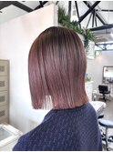 pink purple bob
