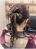 お呼ばれヘアセット