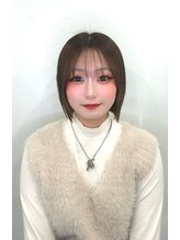 《大畑夏穂》透明感カラー/髪質改善/似合わせ