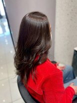アース 南福島店(HAIR&MAKE EARTH)&nbsp;マット味があるグレージュ