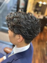 グランアージュ 池袋東口店(grandage) 【メンズカットパーマ】朝ラク・大人のフェザーパーマ