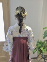 ケーフィール(HAIR PRODUCE K-feel)&nbsp;編みおろしアレンジ