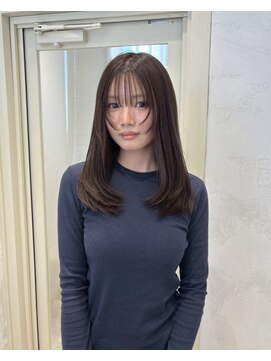 グラッド(glad) シースルーバング×ナチュラルストレート