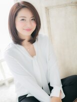モッズヘア 福岡天神店&nbsp;mod's天神/アップバンググレーヘアー大人美人メテオストレートb