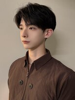 ノラ シブヤ(NORA)&nbsp;韓国マッシュメンズヘアシースルーマッシュダウンパーマカルマ
