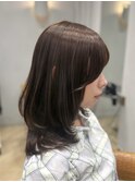 【大久保凜香】柔らかいモテラベンダーチョコベージュ