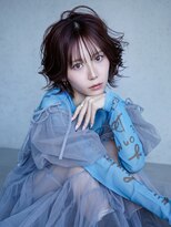 アルバム 銀座(ALBUM GINZA)&nbsp;ボルドーカラーレイヤーボブ_F31851