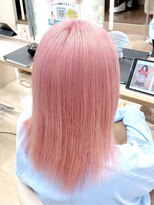 ケンジ 平塚ラスカ店(KENJE)&nbsp;ピンクカラー/暖色カラー/ブリーチカラー/ハイトーン