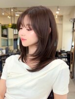 コート 表参道(Cote)&nbsp;美髪レイヤーカット/顔まわりレイヤー/ミディアムレイヤー