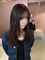 ニカ(NICA)&nbsp;レイヤーカットとブラウンカラー